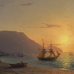 Sunset in Crimea